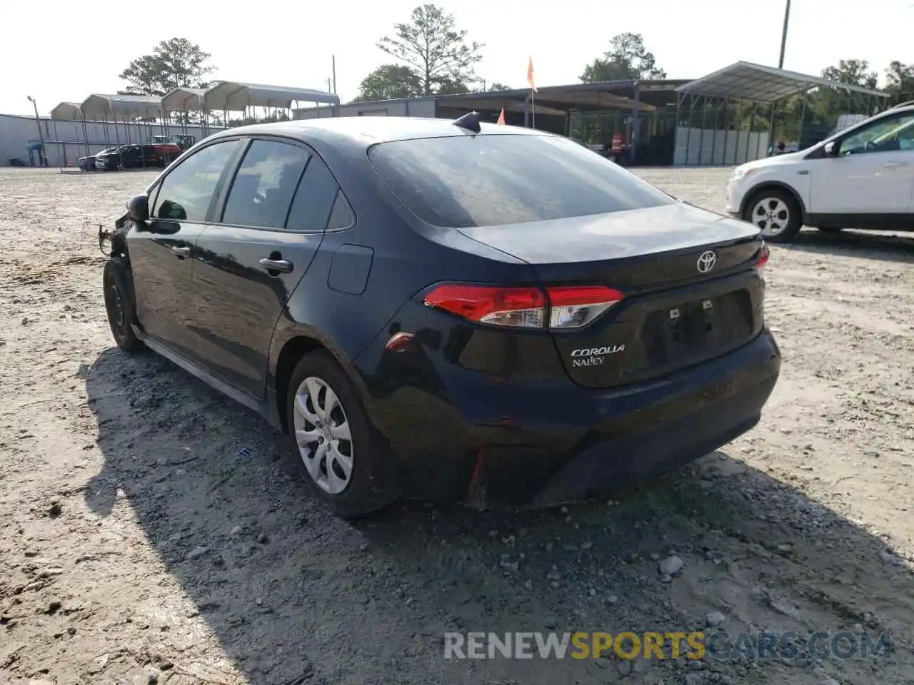 3 Photograph of a damaged car 5YFEPMAE5MP154590 TOYOTA COROLLA 2021