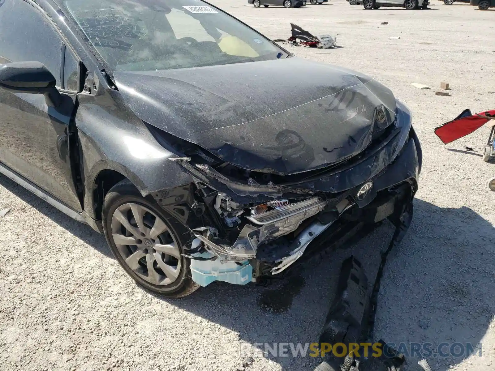 9 Photograph of a damaged car 5YFEPMAE5MP156288 TOYOTA COROLLA 2021