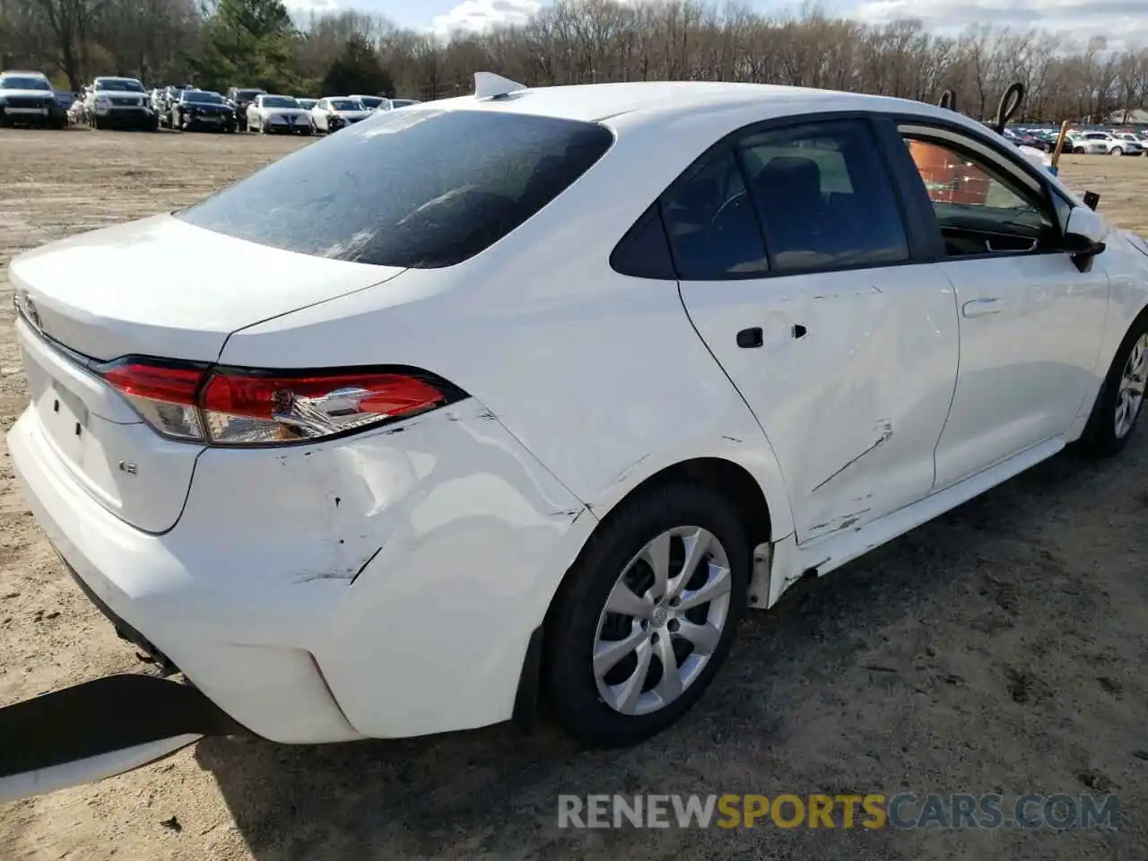 9 Photograph of a damaged car 5YFEPMAE5MP156291 TOYOTA COROLLA 2021