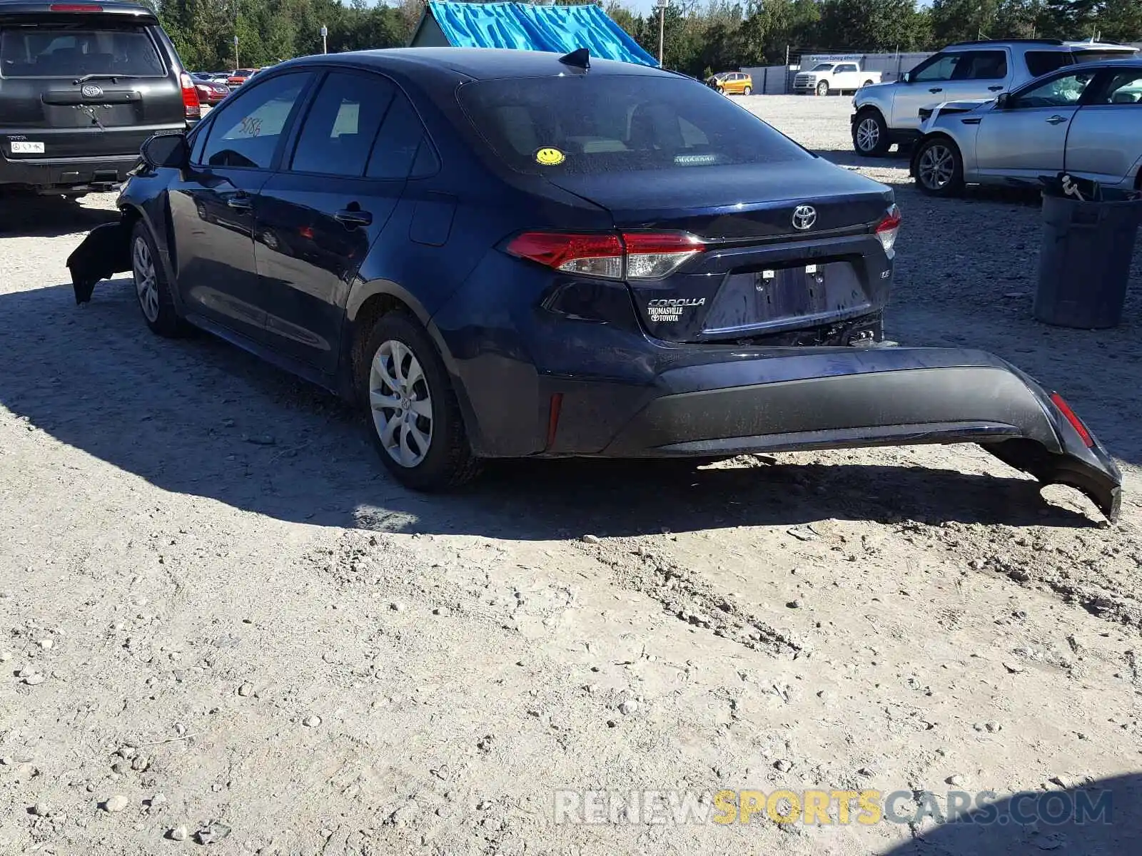 3 Photograph of a damaged car 5YFEPMAE5MP156372 TOYOTA COROLLA 2021