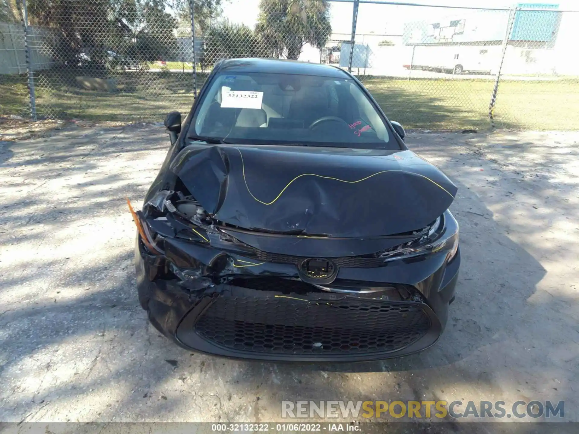 6 Photograph of a damaged car 5YFEPMAE5MP156792 TOYOTA COROLLA 2021