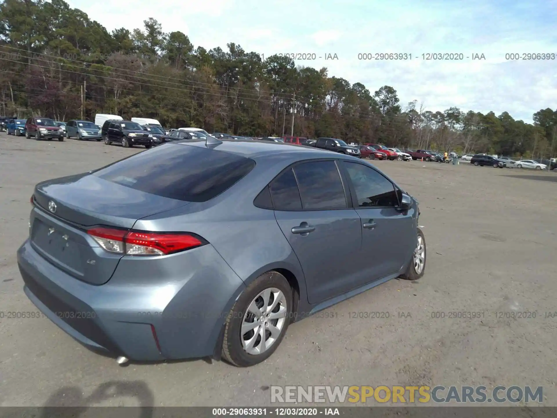 4 Photograph of a damaged car 5YFEPMAE5MP156887 TOYOTA COROLLA 2021