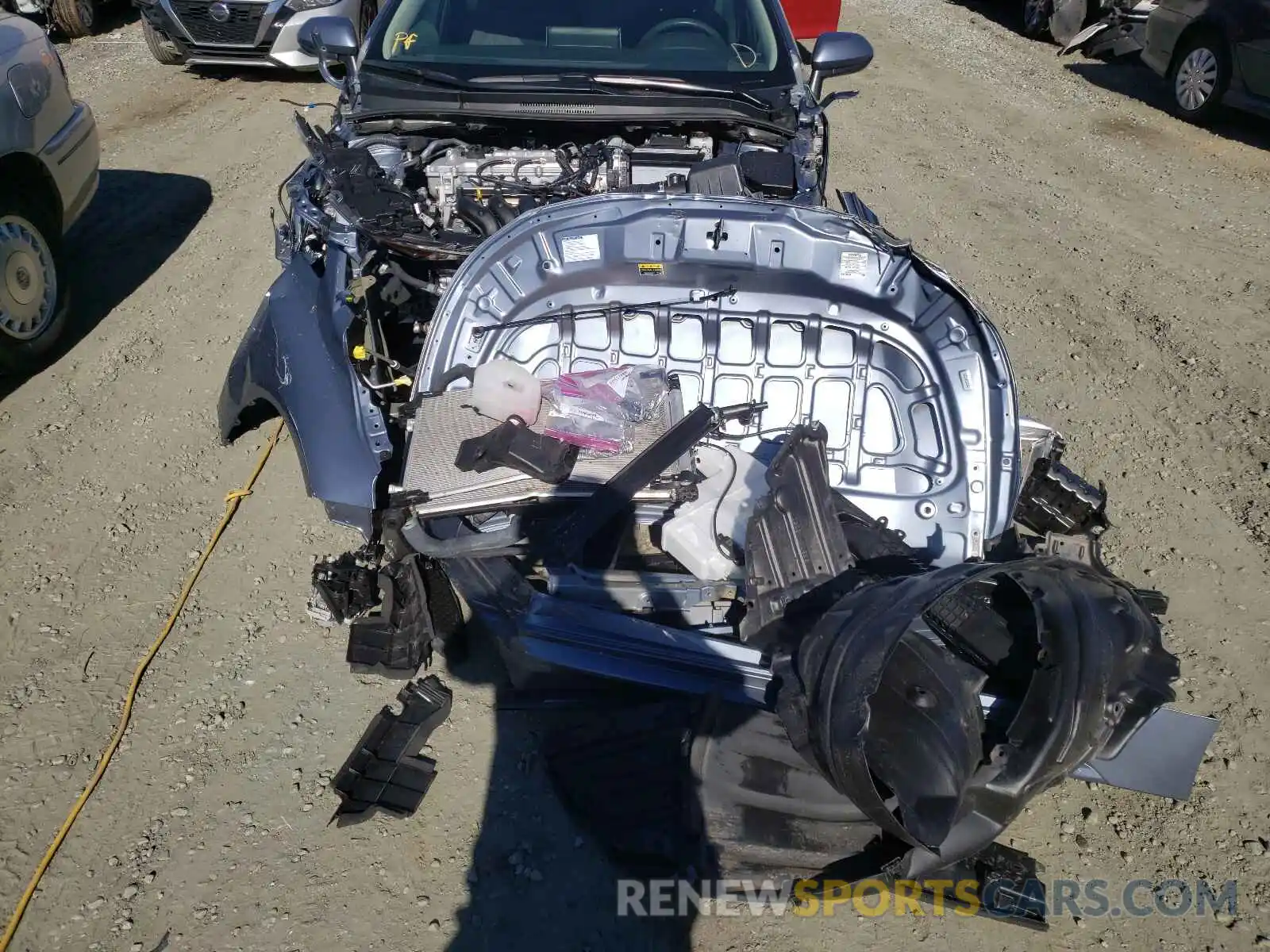 9 Photograph of a damaged car 5YFEPMAE5MP158865 TOYOTA COROLLA 2021