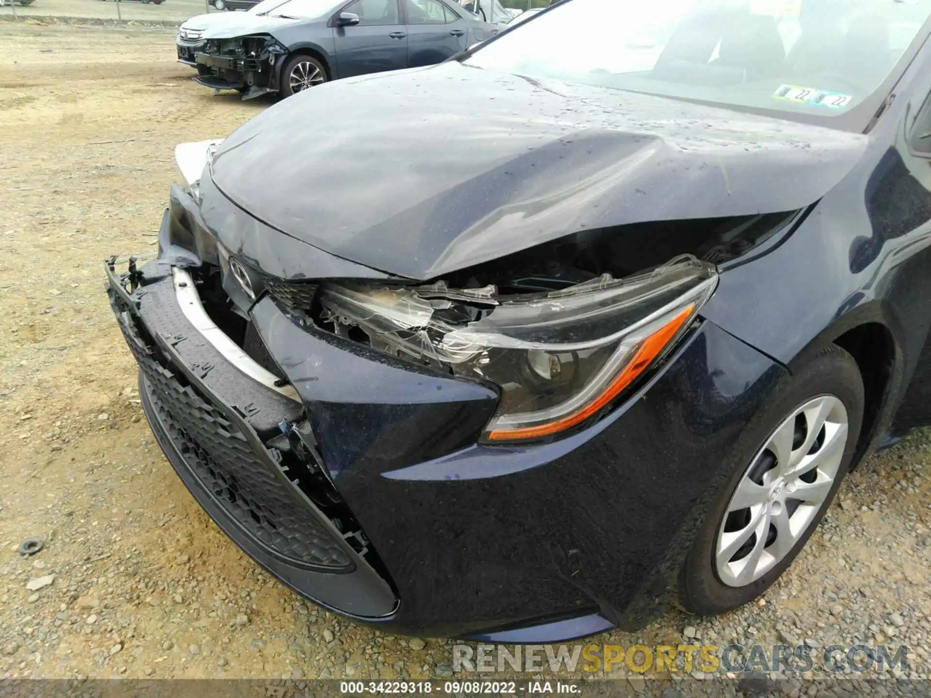 6 Photograph of a damaged car 5YFEPMAE5MP159014 TOYOTA COROLLA 2021