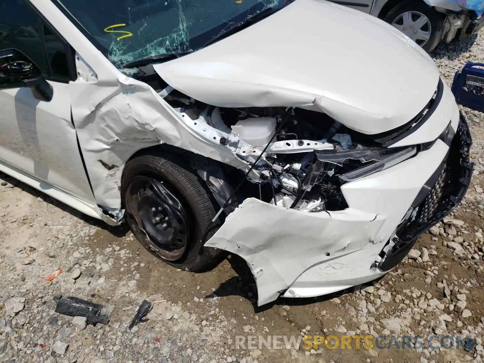 9 Photograph of a damaged car 5YFEPMAE5MP159501 TOYOTA COROLLA 2021