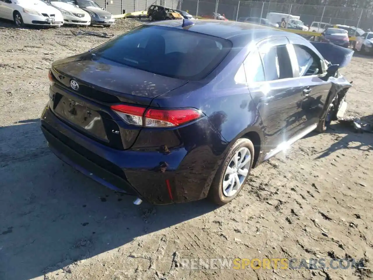 4 Photograph of a damaged car 5YFEPMAE5MP160356 TOYOTA COROLLA 2021