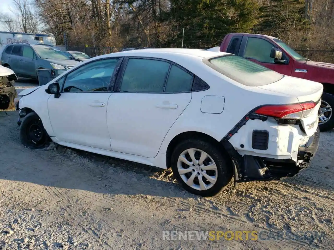 2 Photograph of a damaged car 5YFEPMAE5MP161278 TOYOTA COROLLA 2021