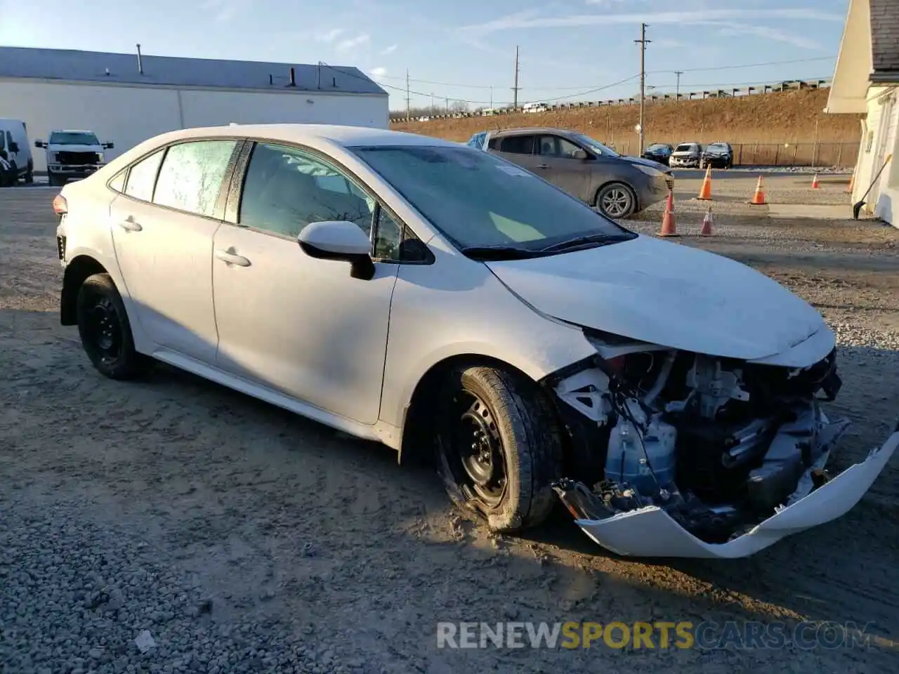 4 Фотография поврежденного автомобиля 5YFEPMAE5MP161278 TOYOTA COROLLA 2021