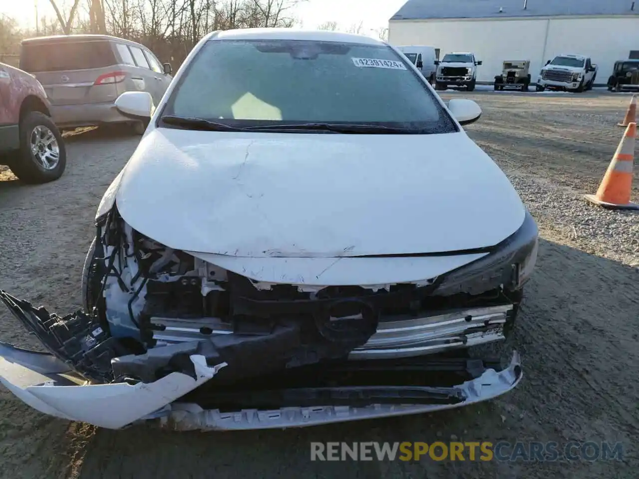 5 Photograph of a damaged car 5YFEPMAE5MP161278 TOYOTA COROLLA 2021