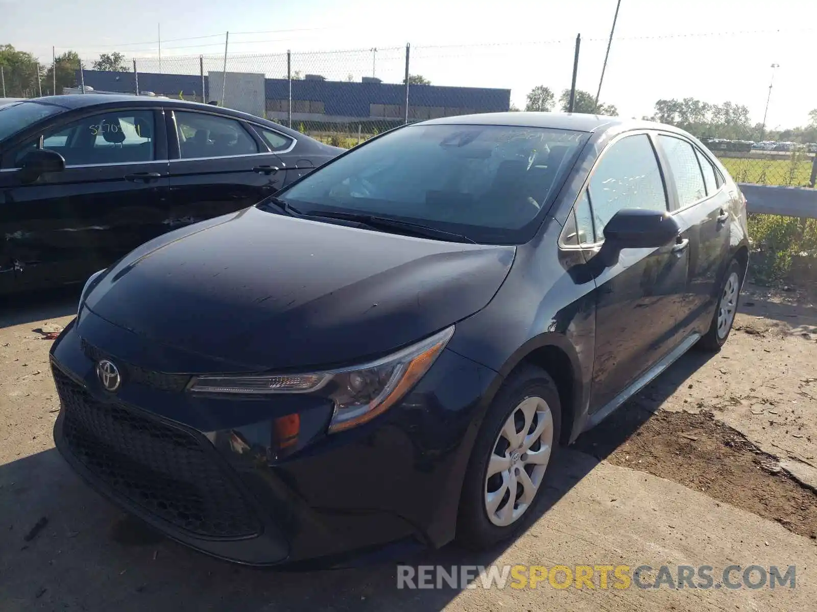 2 Photograph of a damaged car 5YFEPMAE5MP161426 TOYOTA COROLLA 2021