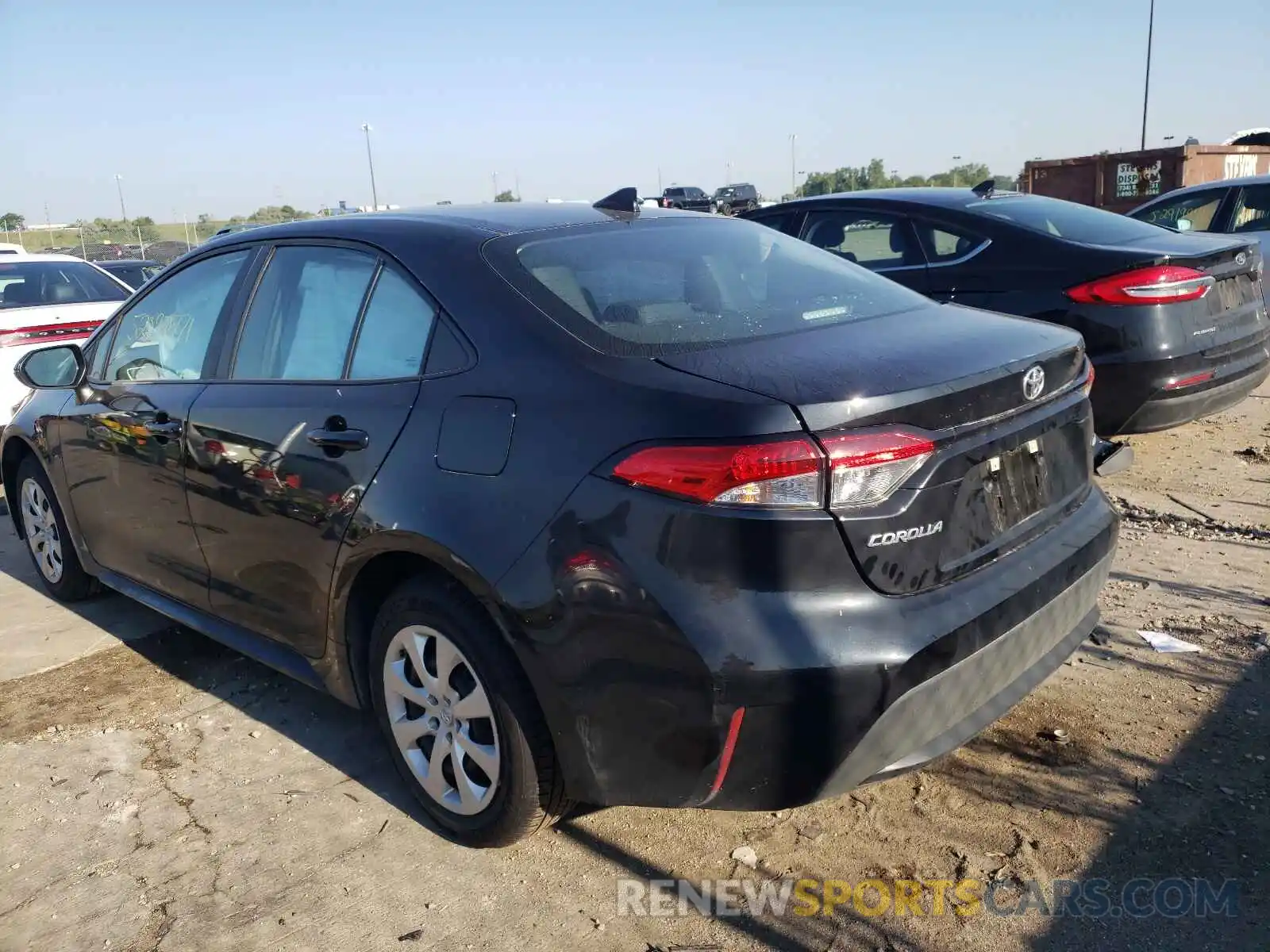 3 Photograph of a damaged car 5YFEPMAE5MP161426 TOYOTA COROLLA 2021