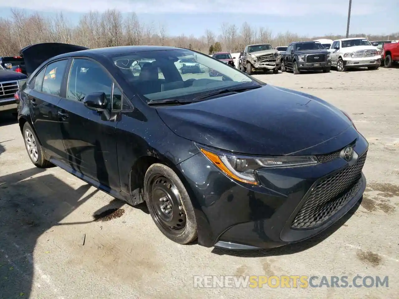 1 Photograph of a damaged car 5YFEPMAE5MP161569 TOYOTA COROLLA 2021