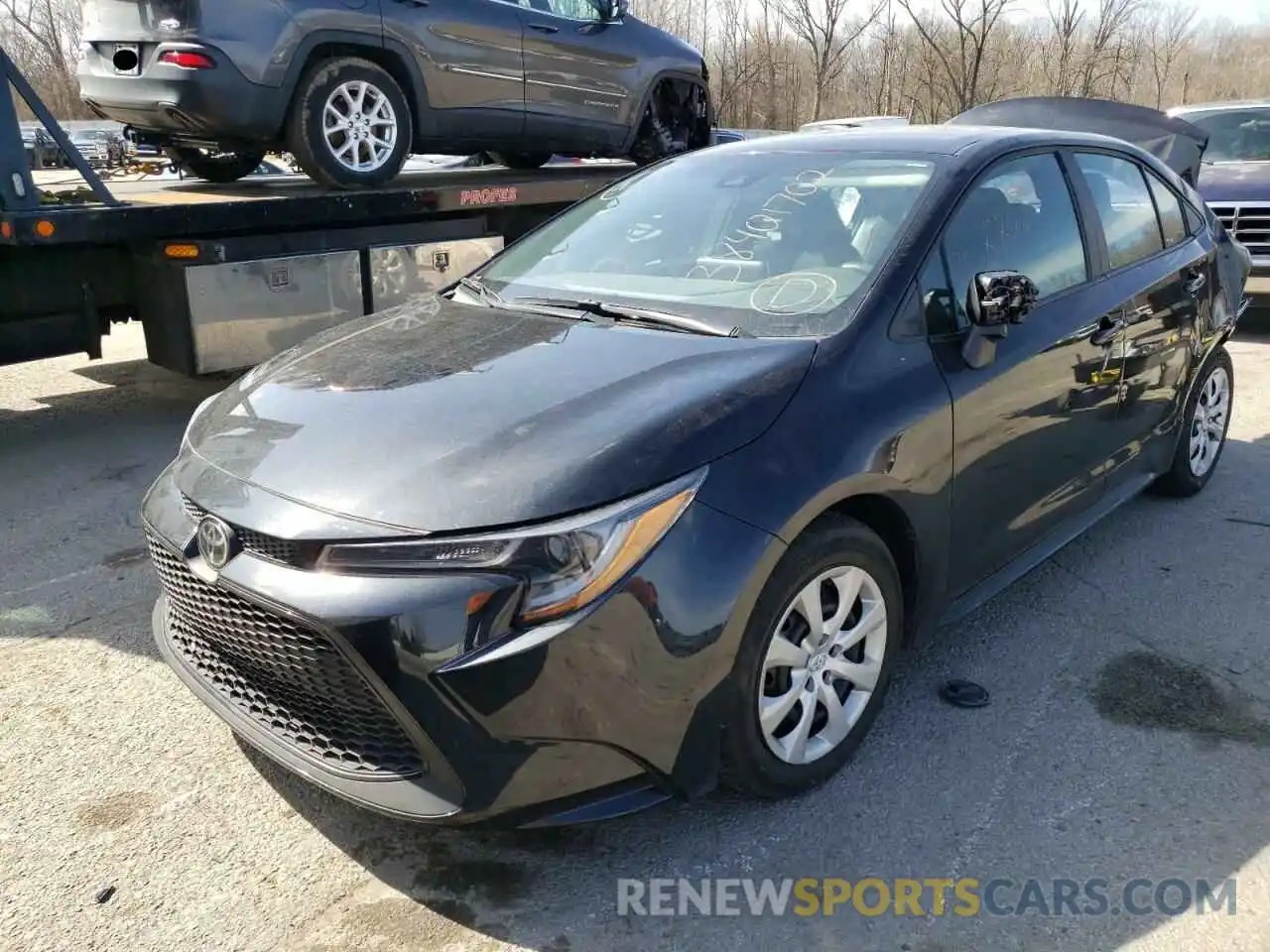 2 Photograph of a damaged car 5YFEPMAE5MP161569 TOYOTA COROLLA 2021