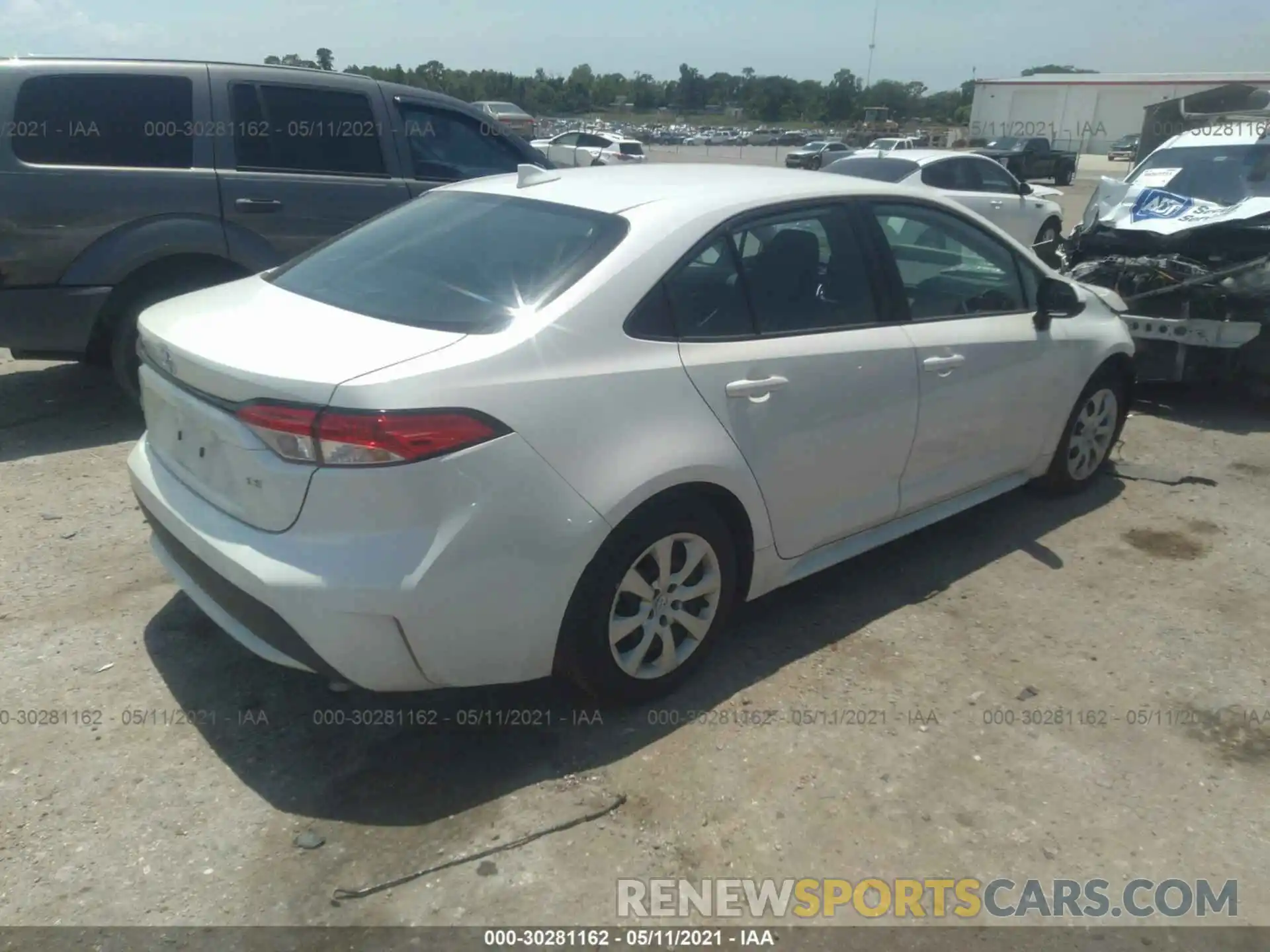 4 Photograph of a damaged car 5YFEPMAE5MP161734 TOYOTA COROLLA 2021