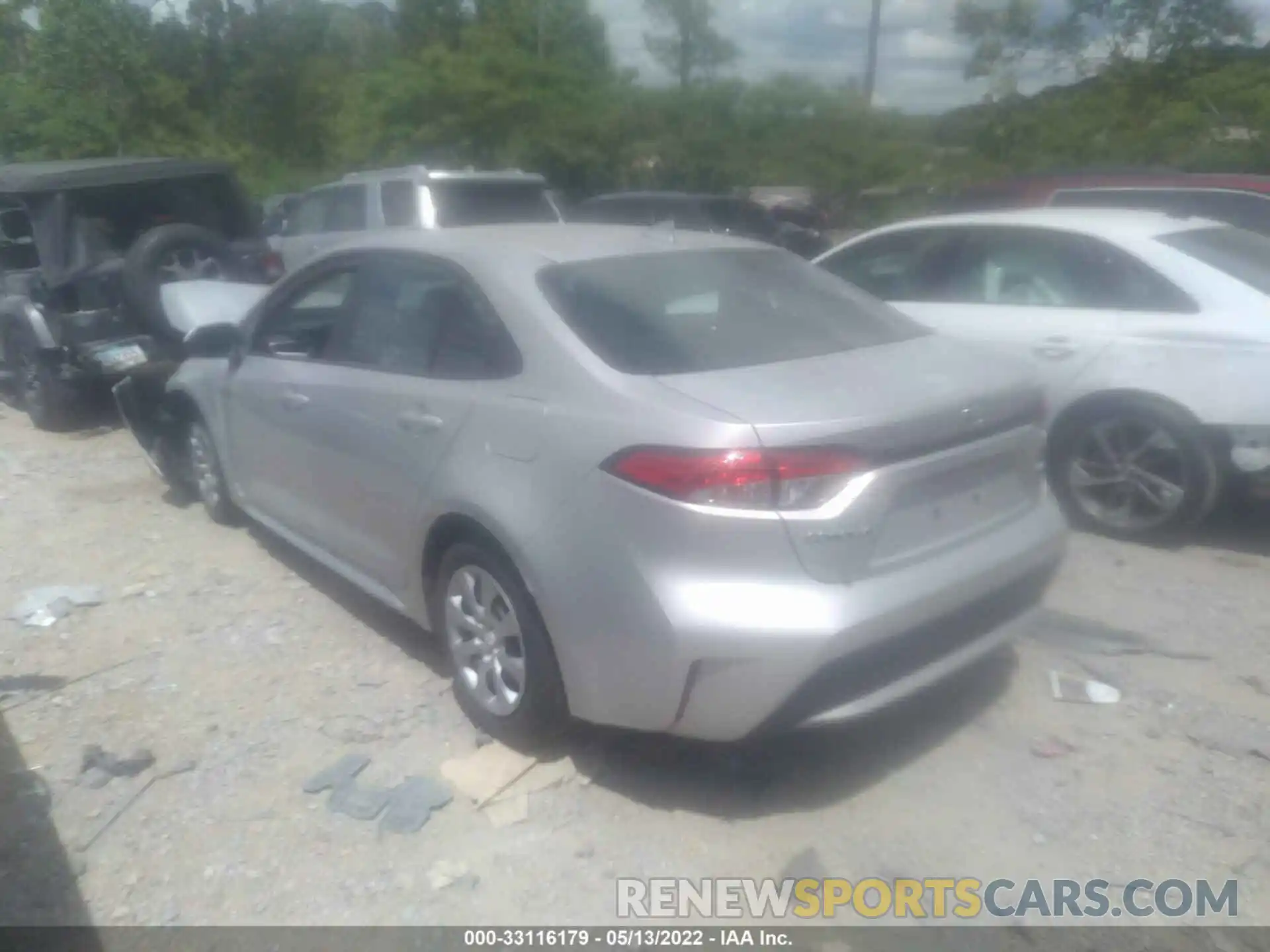 3 Photograph of a damaged car 5YFEPMAE5MP164570 TOYOTA COROLLA 2021