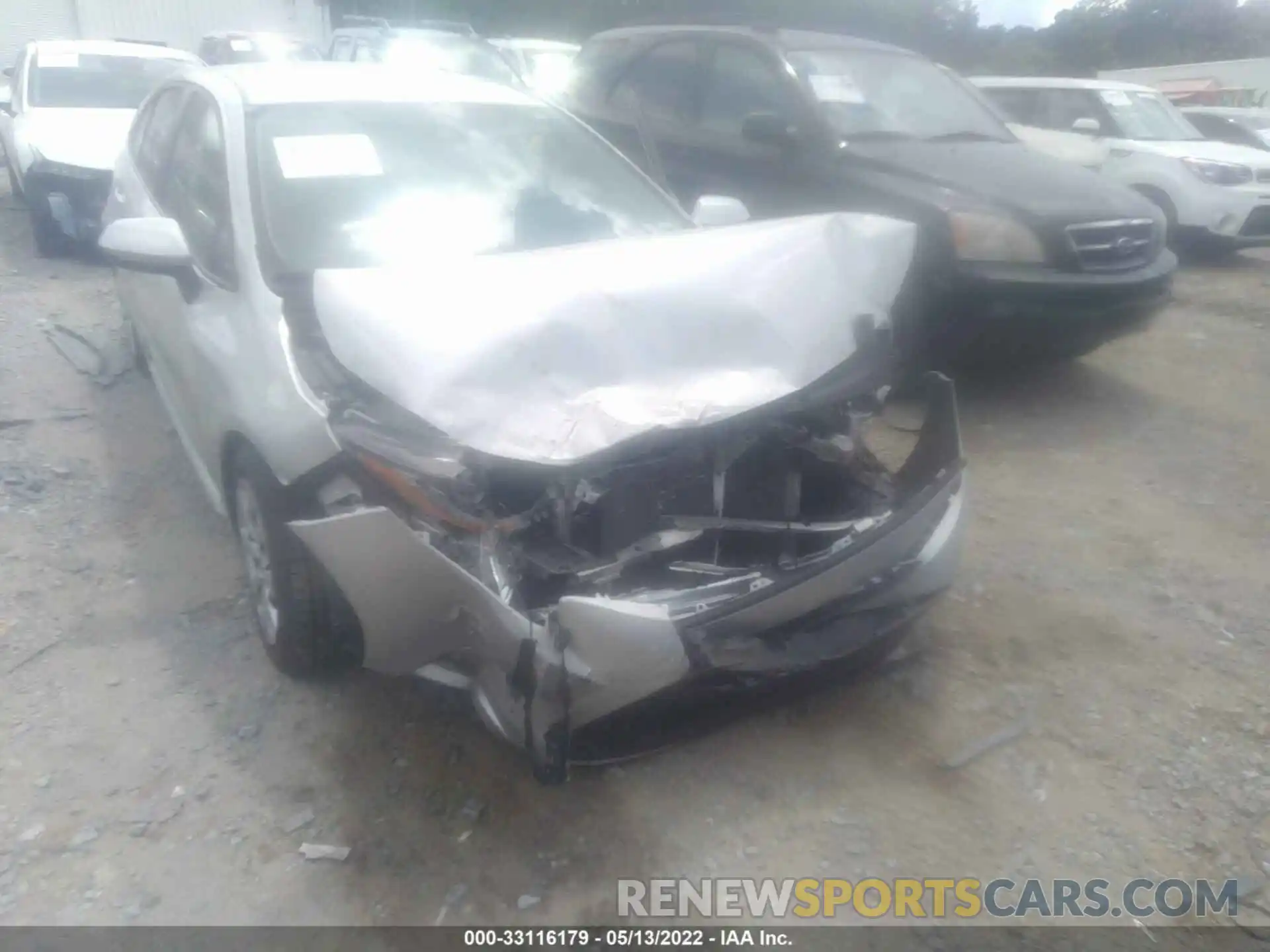 6 Photograph of a damaged car 5YFEPMAE5MP164570 TOYOTA COROLLA 2021