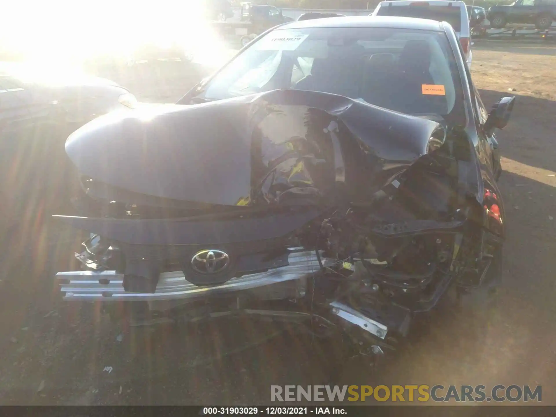 10 Photograph of a damaged car 5YFEPMAE5MP165718 TOYOTA COROLLA 2021