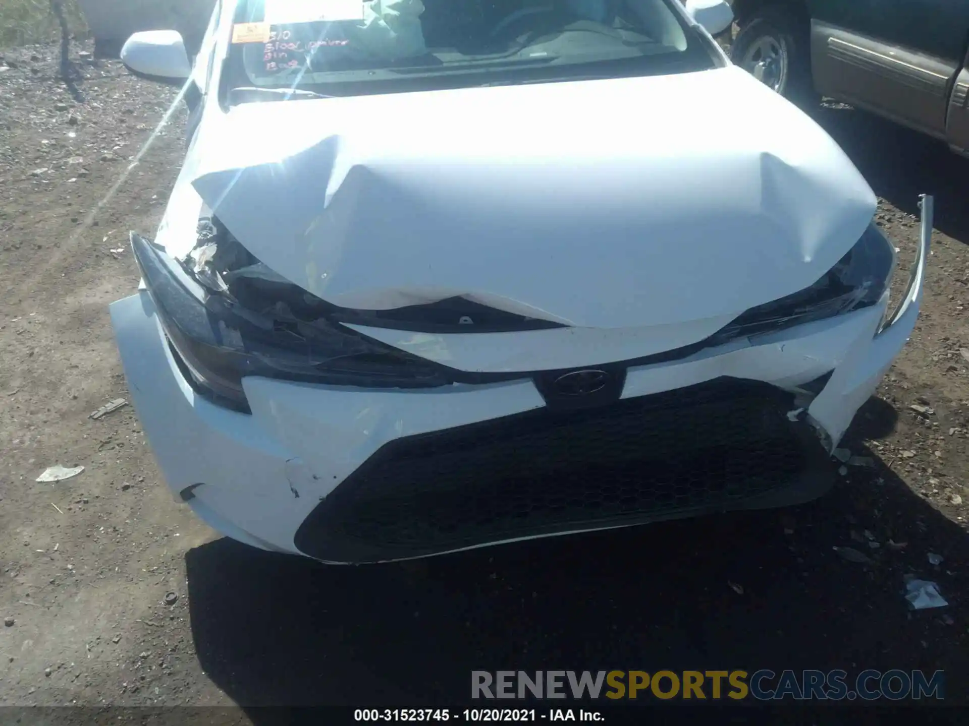 6 Photograph of a damaged car 5YFEPMAE5MP166187 TOYOTA COROLLA 2021