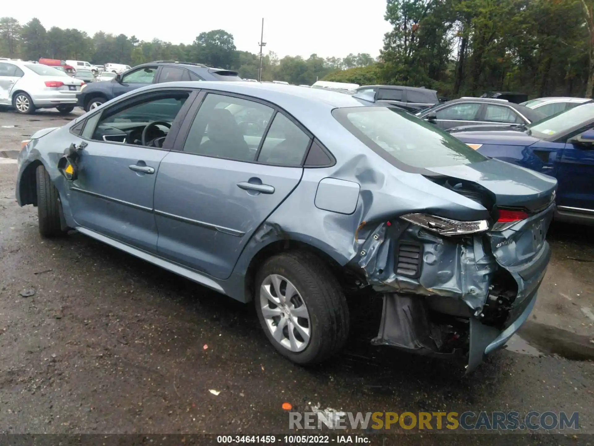 3 Photograph of a damaged car 5YFEPMAE5MP167338 TOYOTA COROLLA 2021