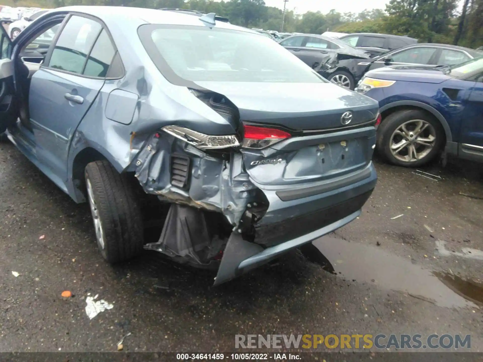 6 Photograph of a damaged car 5YFEPMAE5MP167338 TOYOTA COROLLA 2021