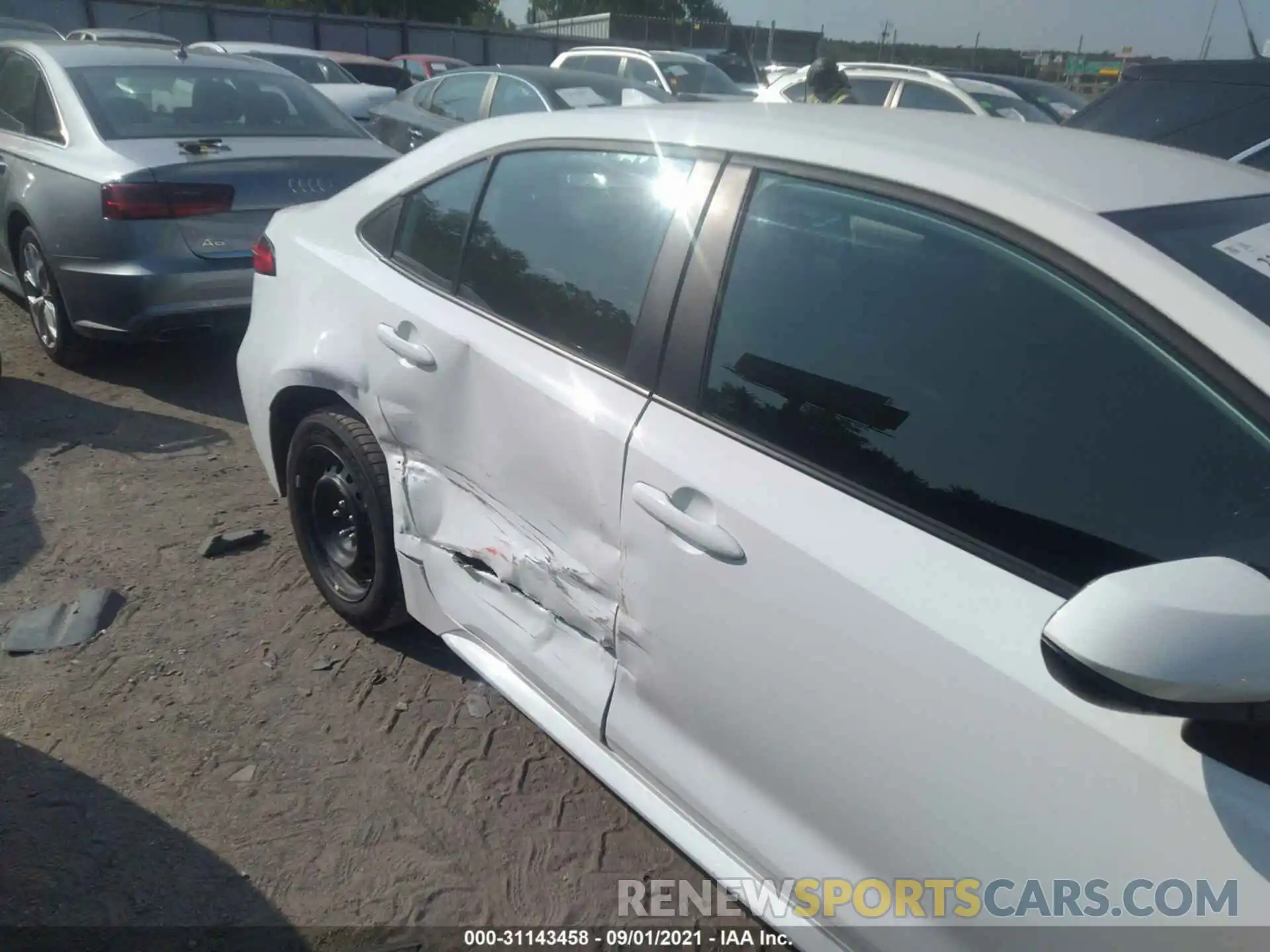 6 Photograph of a damaged car 5YFEPMAE5MP167405 TOYOTA COROLLA 2021