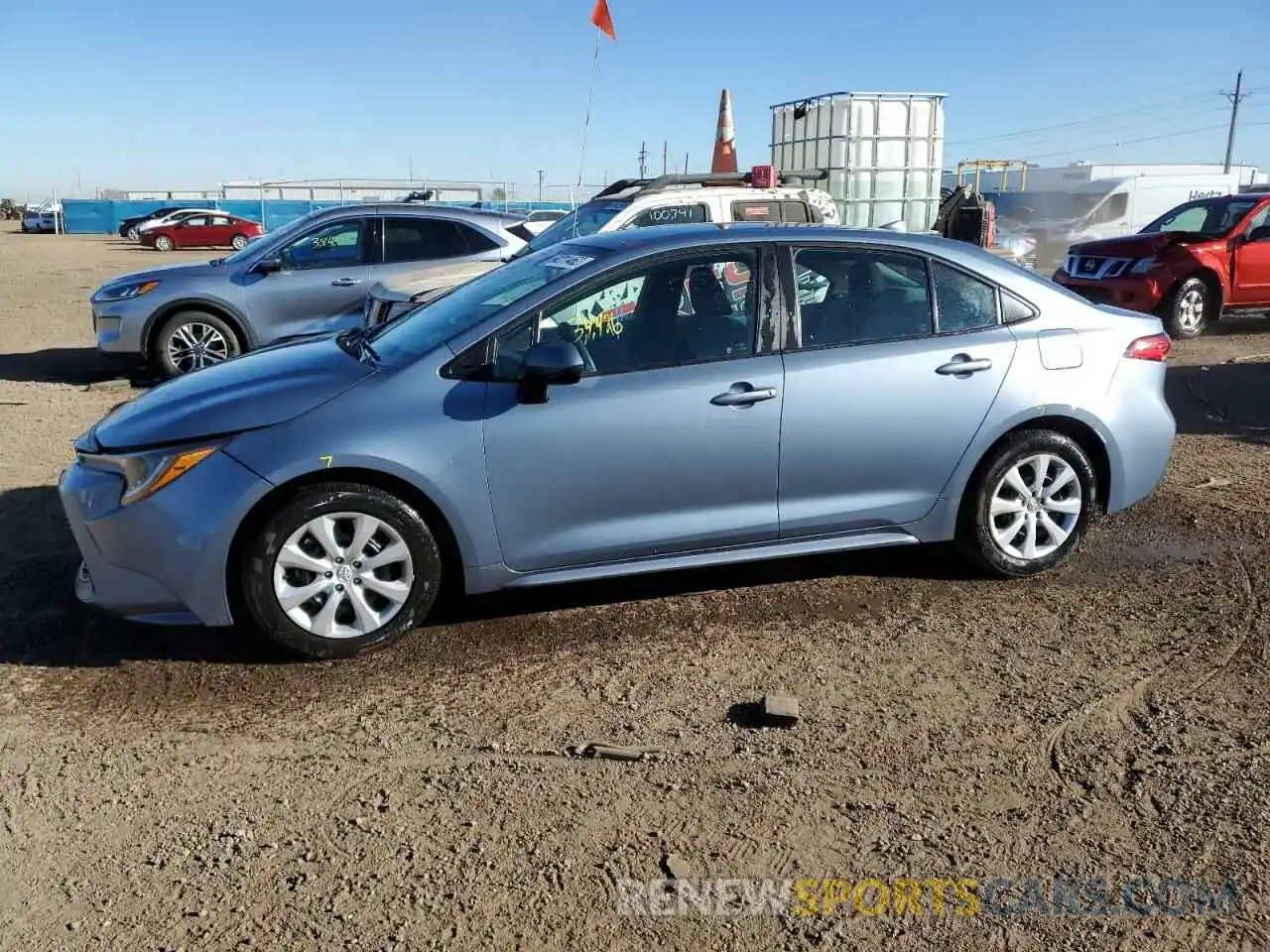 1 Photograph of a damaged car 5YFEPMAE5MP167520 TOYOTA COROLLA 2021