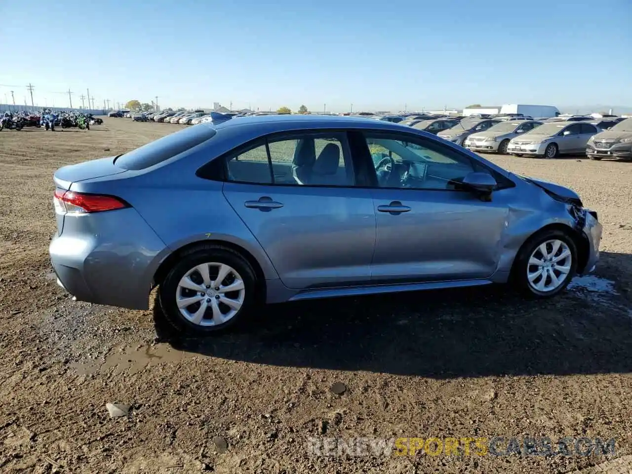 3 Photograph of a damaged car 5YFEPMAE5MP167520 TOYOTA COROLLA 2021