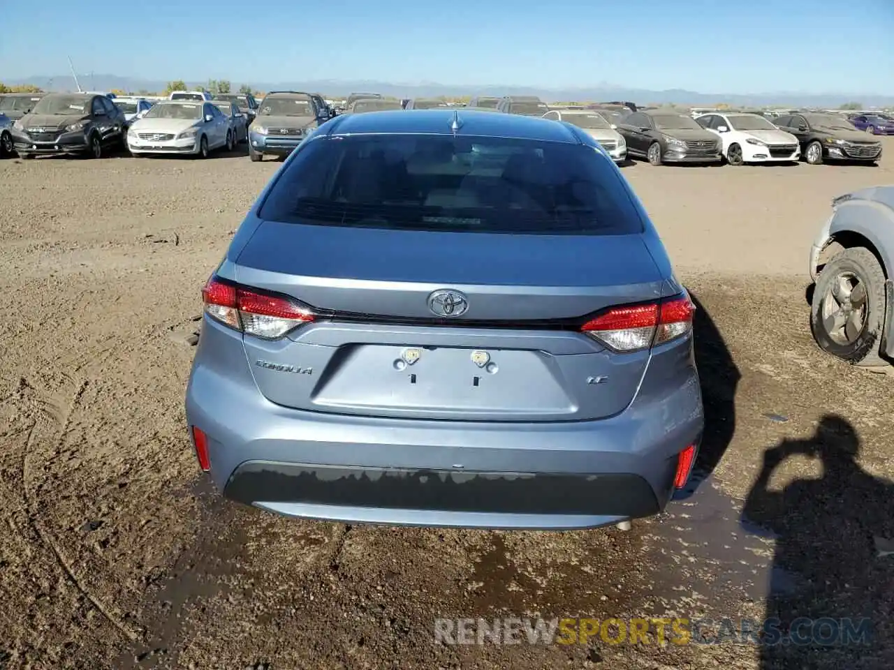 6 Photograph of a damaged car 5YFEPMAE5MP167520 TOYOTA COROLLA 2021