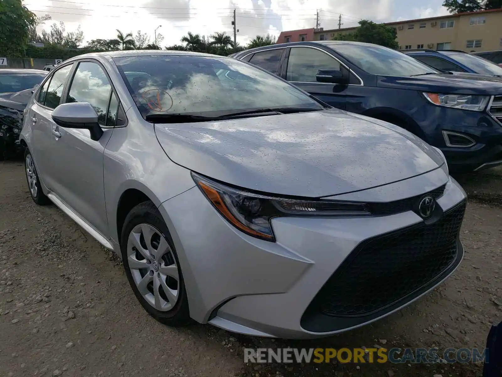 1 Photograph of a damaged car 5YFEPMAE5MP167534 TOYOTA COROLLA 2021