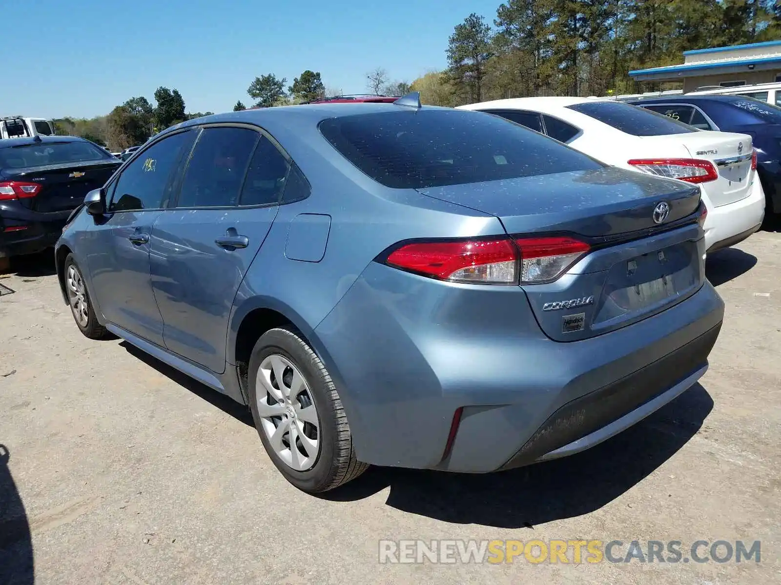 3 Photograph of a damaged car 5YFEPMAE5MP167596 TOYOTA COROLLA 2021