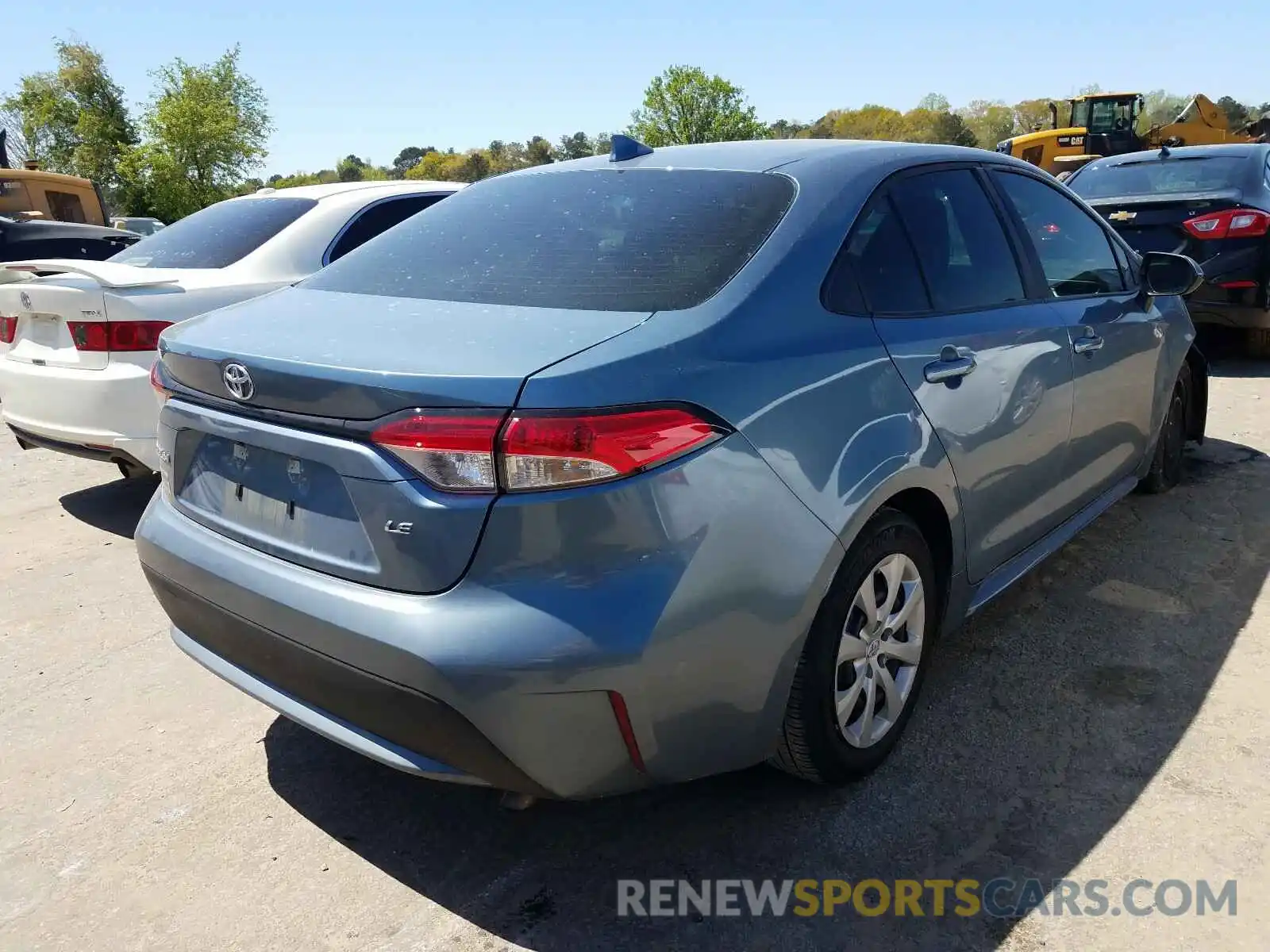 4 Photograph of a damaged car 5YFEPMAE5MP167596 TOYOTA COROLLA 2021