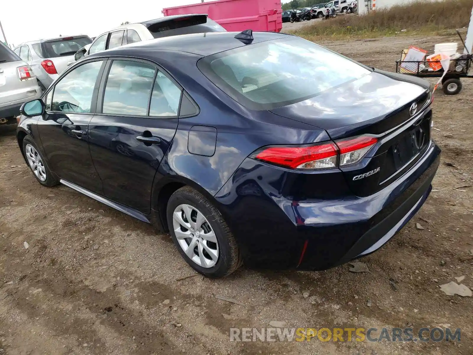 3 Photograph of a damaged car 5YFEPMAE5MP168456 TOYOTA COROLLA 2021