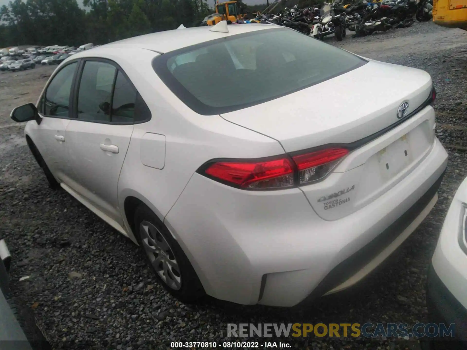 3 Photograph of a damaged car 5YFEPMAE5MP168621 TOYOTA COROLLA 2021