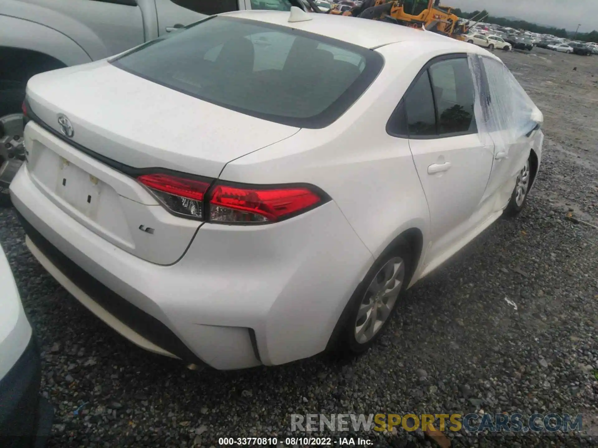 4 Photograph of a damaged car 5YFEPMAE5MP168621 TOYOTA COROLLA 2021