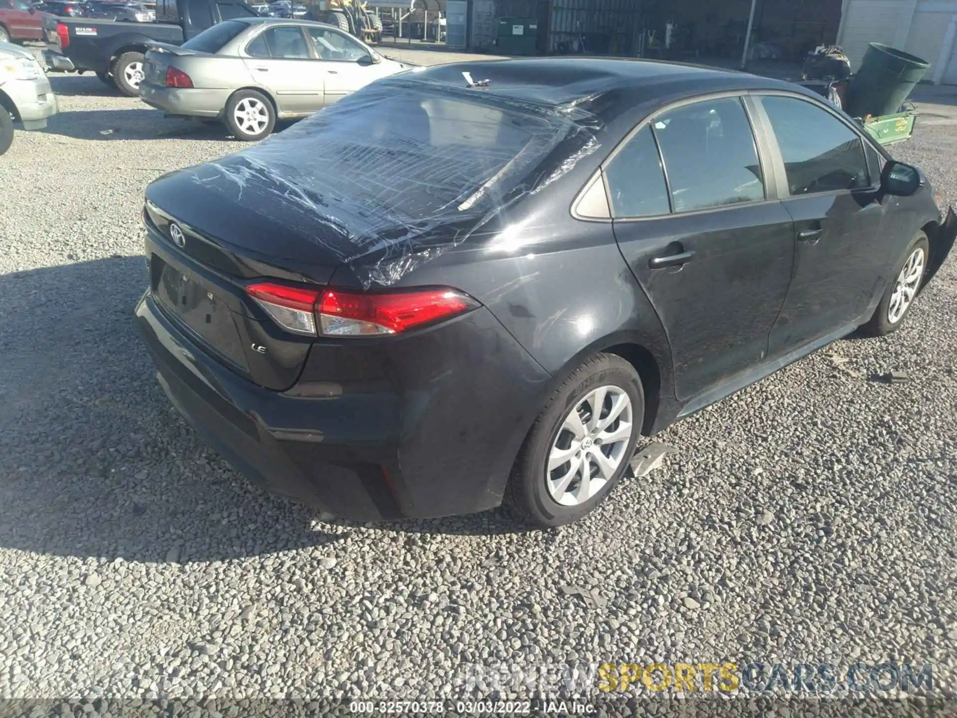 4 Photograph of a damaged car 5YFEPMAE5MP168716 TOYOTA COROLLA 2021