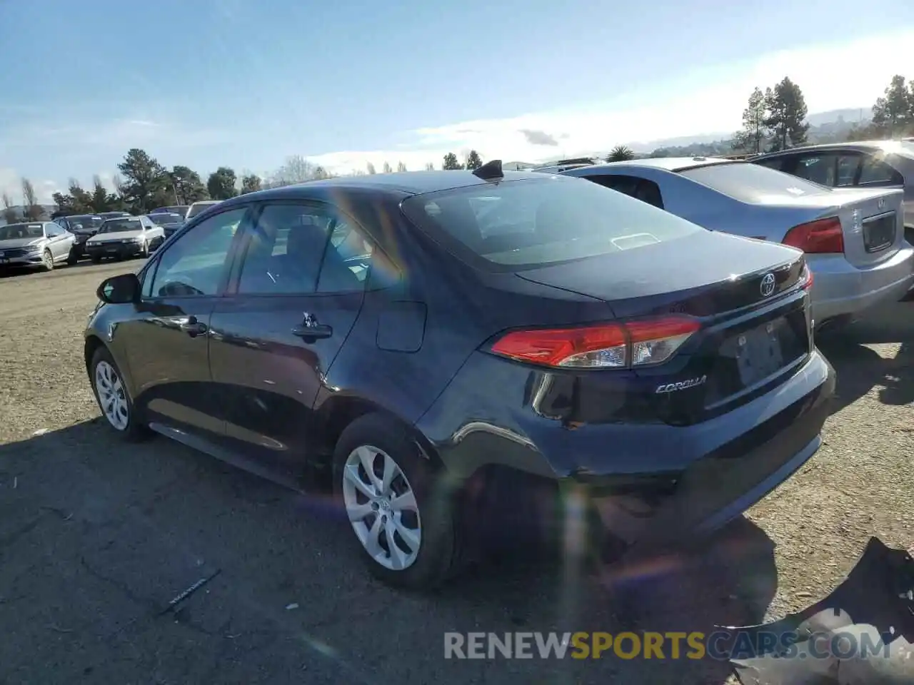 2 Photograph of a damaged car 5YFEPMAE5MP168893 TOYOTA COROLLA 2021