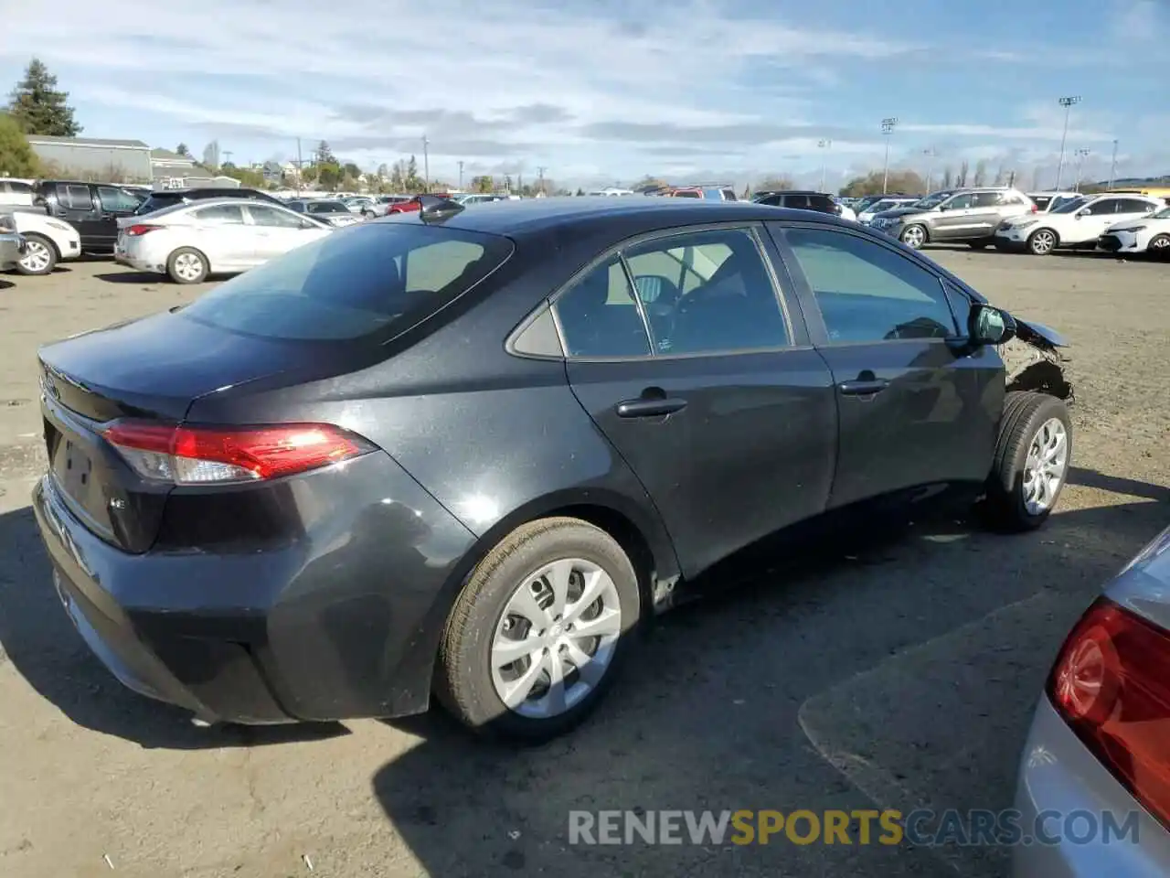 3 Photograph of a damaged car 5YFEPMAE5MP168893 TOYOTA COROLLA 2021