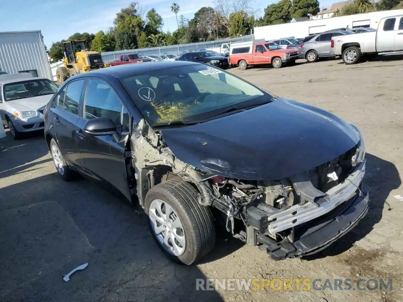 4 Photograph of a damaged car 5YFEPMAE5MP168893 TOYOTA COROLLA 2021