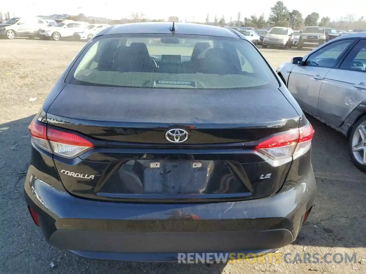 6 Photograph of a damaged car 5YFEPMAE5MP168893 TOYOTA COROLLA 2021