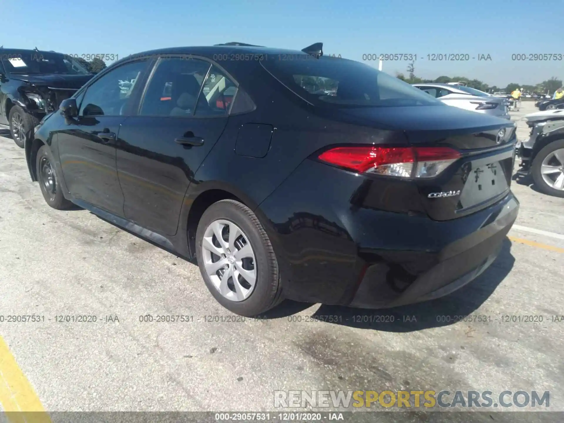 3 Photograph of a damaged car 5YFEPMAE5MP169056 TOYOTA COROLLA 2021