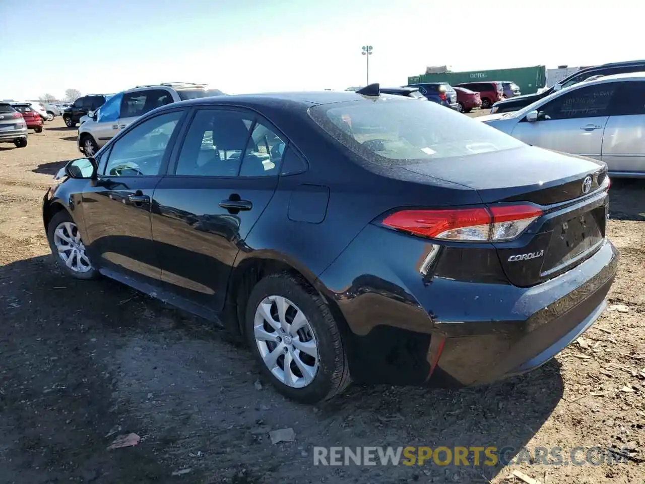 2 Photograph of a damaged car 5YFEPMAE5MP170692 TOYOTA COROLLA 2021