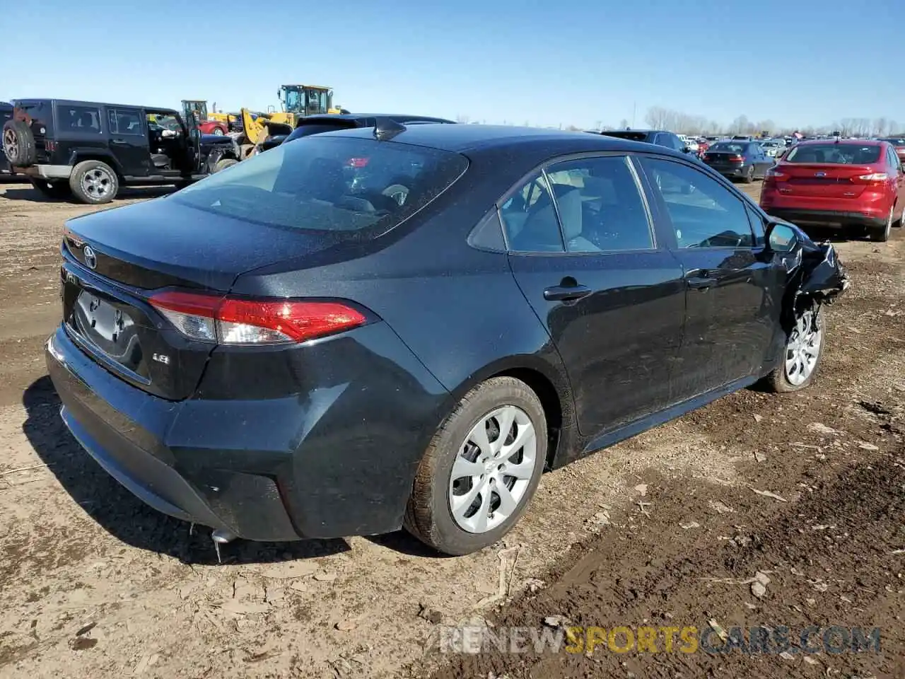 3 Photograph of a damaged car 5YFEPMAE5MP170692 TOYOTA COROLLA 2021