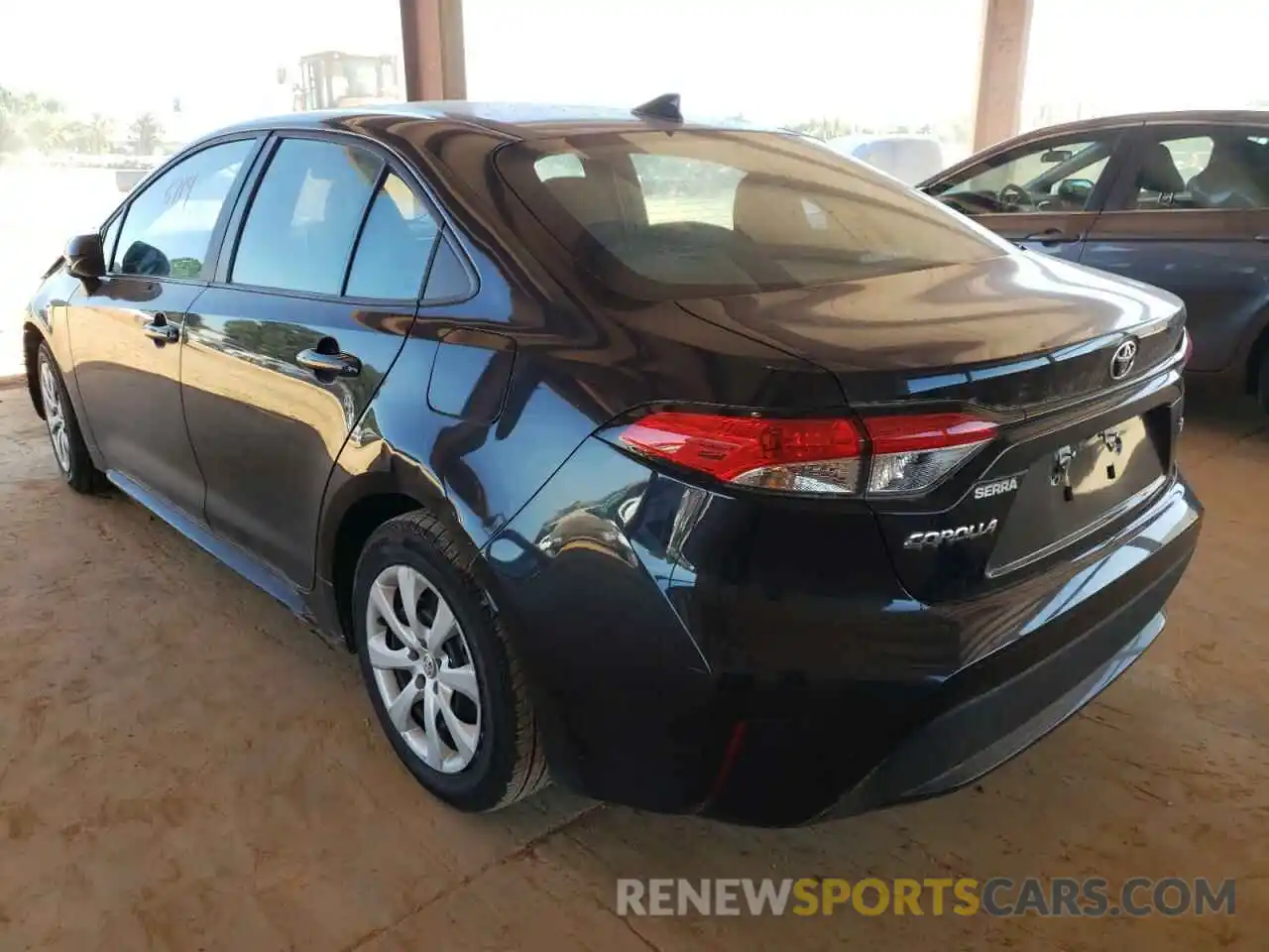 3 Photograph of a damaged car 5YFEPMAE5MP171082 TOYOTA COROLLA 2021