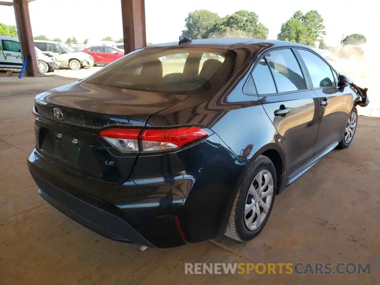 4 Photograph of a damaged car 5YFEPMAE5MP171082 TOYOTA COROLLA 2021