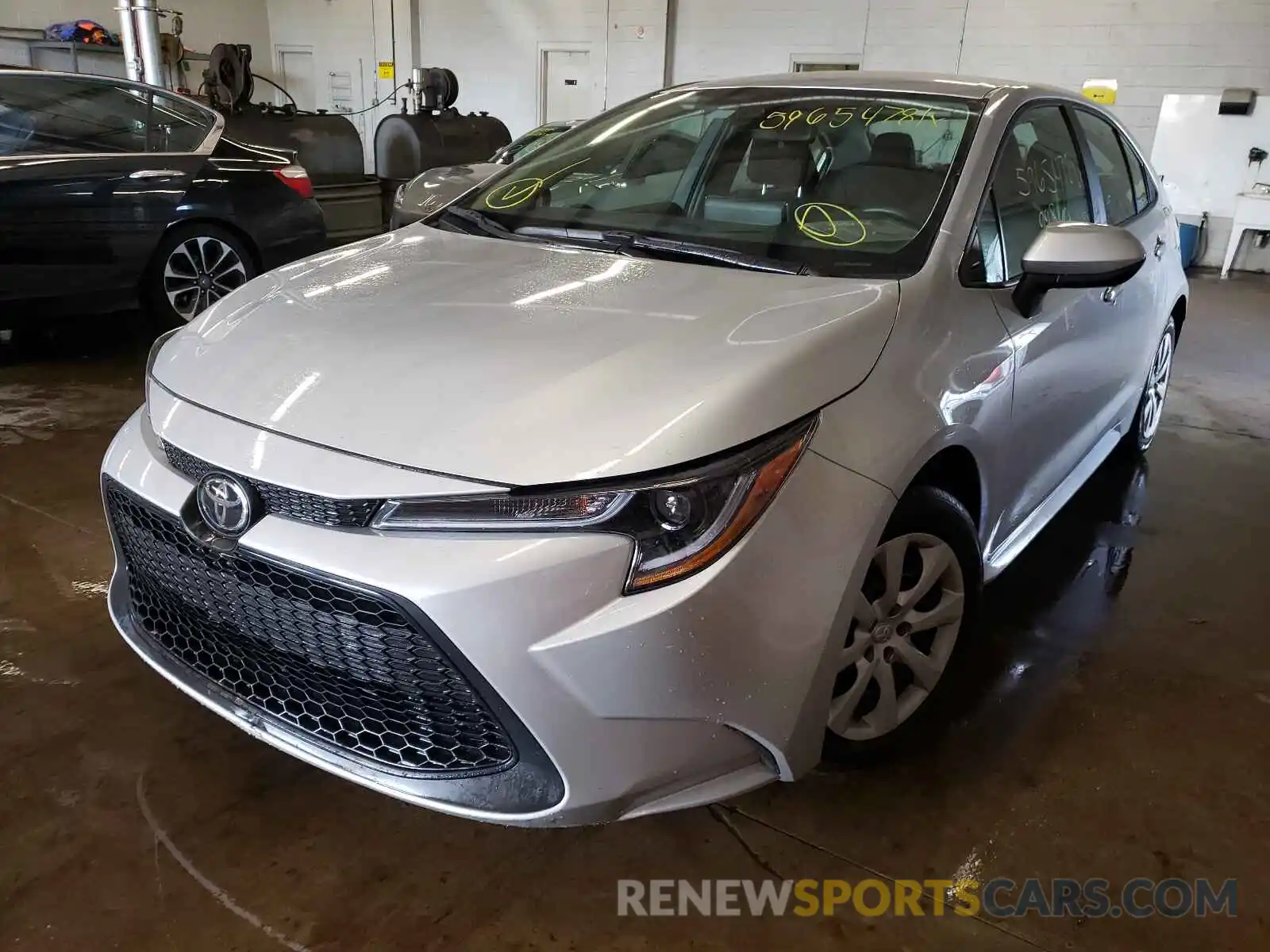 2 Photograph of a damaged car 5YFEPMAE5MP171115 TOYOTA COROLLA 2021