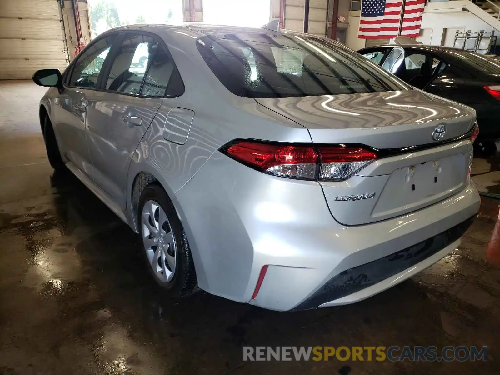 3 Photograph of a damaged car 5YFEPMAE5MP171115 TOYOTA COROLLA 2021