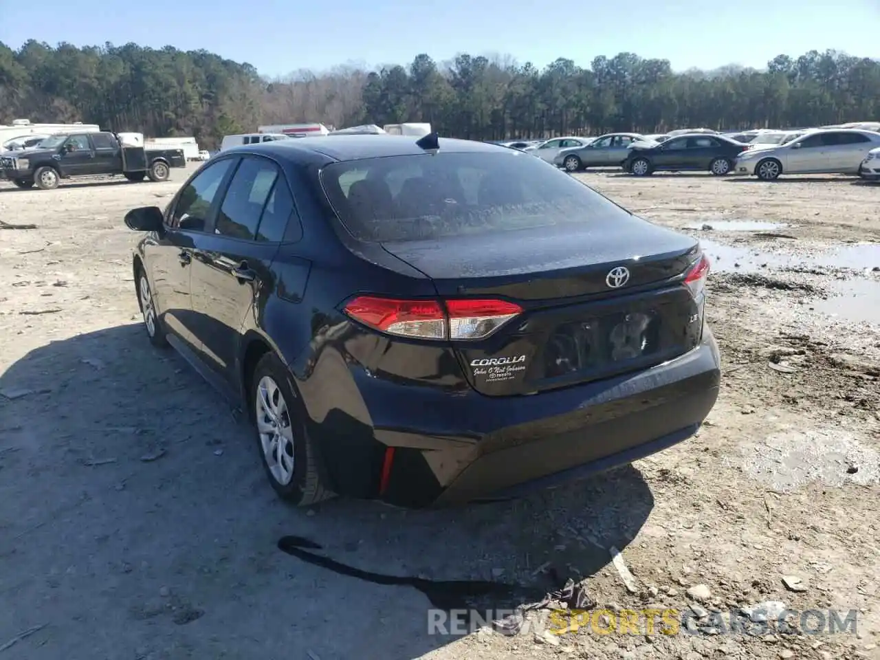 3 Photograph of a damaged car 5YFEPMAE5MP171292 TOYOTA COROLLA 2021