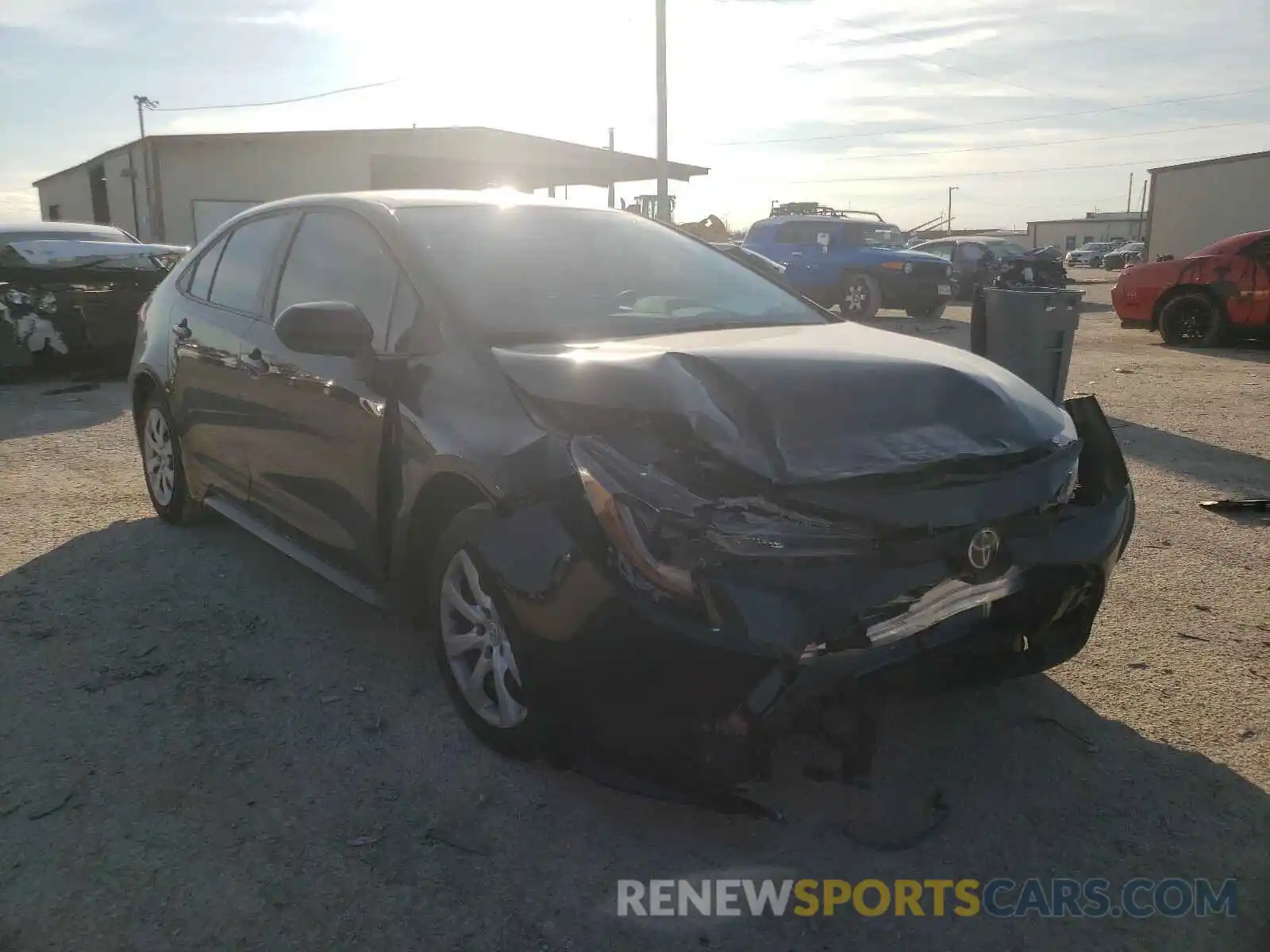 1 Photograph of a damaged car 5YFEPMAE5MP171342 TOYOTA COROLLA 2021