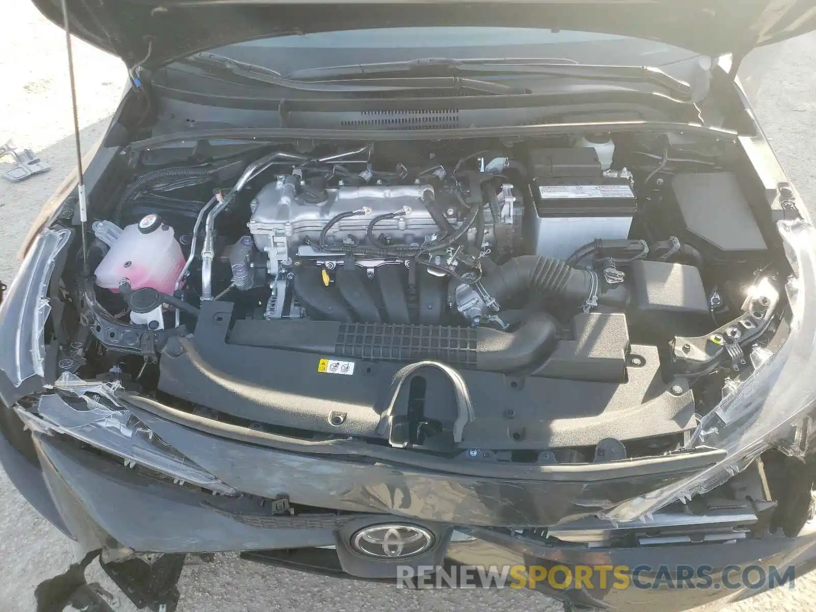 7 Photograph of a damaged car 5YFEPMAE5MP171342 TOYOTA COROLLA 2021