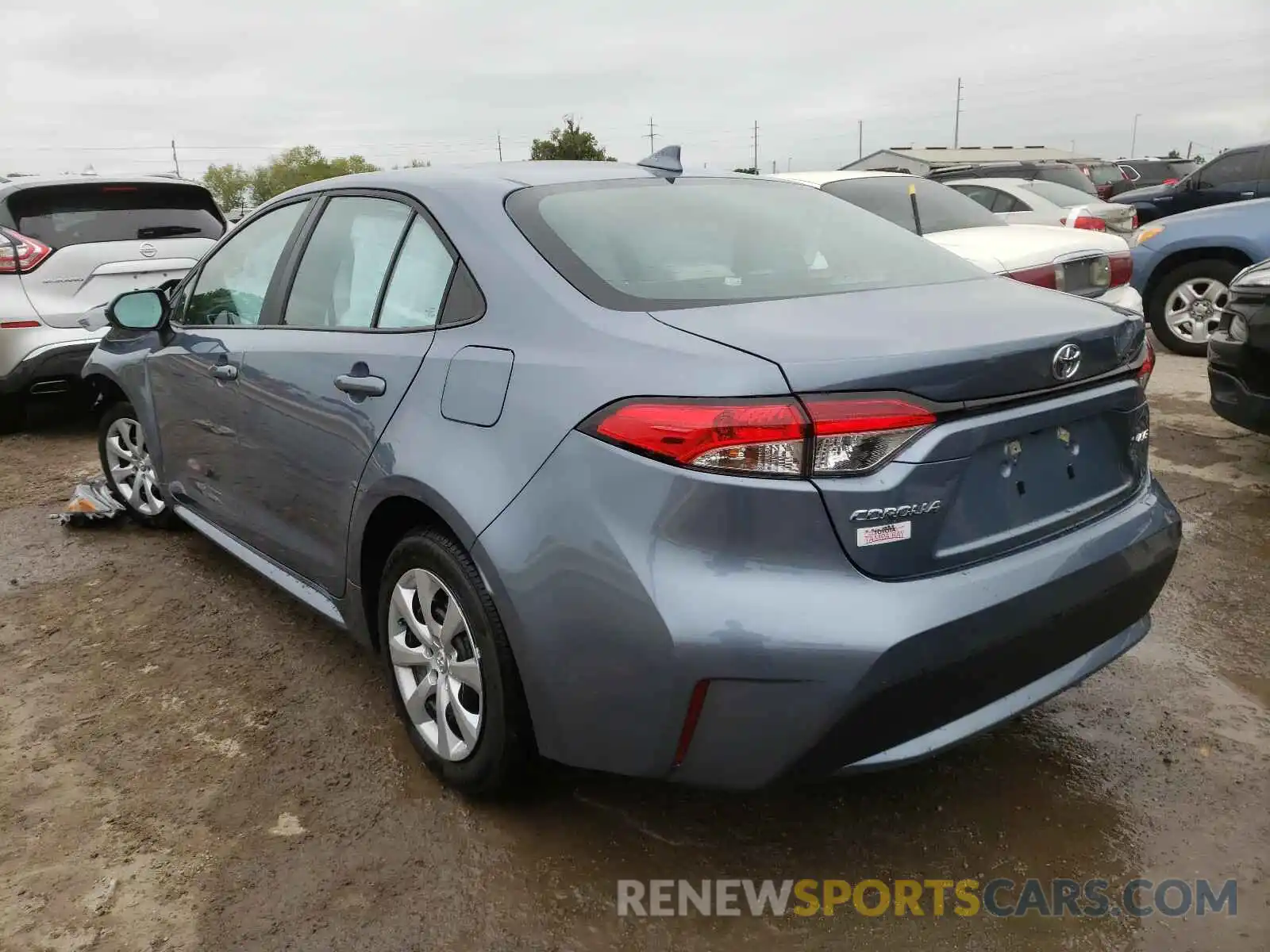 3 Photograph of a damaged car 5YFEPMAE5MP171745 TOYOTA COROLLA 2021